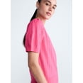 thumbnail image 5 of Free Assembly Women’s and Women's Plus Pointelle Sweater with Puff Sleeves, Sizes XS-4X, 5 of 6