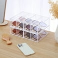 thumbnail image 2 of Glasses Case Display Multi-layer Transparent Storage Organizer for Home Supermarket Shop, 2 of 6