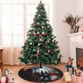 thumbnail image 7 of Sikiie USA Bald Eagle 30-48 inches {designName} Print Christmas Tree Skirt Snowman Xmas Tree Skirt with Edge Christmas Decorations for Holiday Party48", 7 of 7