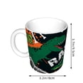 thumbnail image 2 of Yiaed Dinosaur Skeleton Print Ceramics Coffee,Large Handle Design,Extra Large Tea and Coffee Cup for Office and Home Mugs, 2 of 6