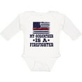 thumbnail image 3 of Inktastic Firefighter Godfather Fireman Boys or Girls Long Sleeve Baby Bodysuit, 3 of 5