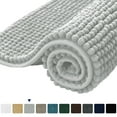 thumbnail image 1 of Subrtex Chenille Microfiber Non Slip Absorbent Soft and Thick Washable Dry Fast Noodle Bath Mat, 1 of 6