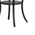 thumbnail image 3 of Benjara 48" Round Wood Counter Height Table with Flared Legs- Gray, 3 of 6