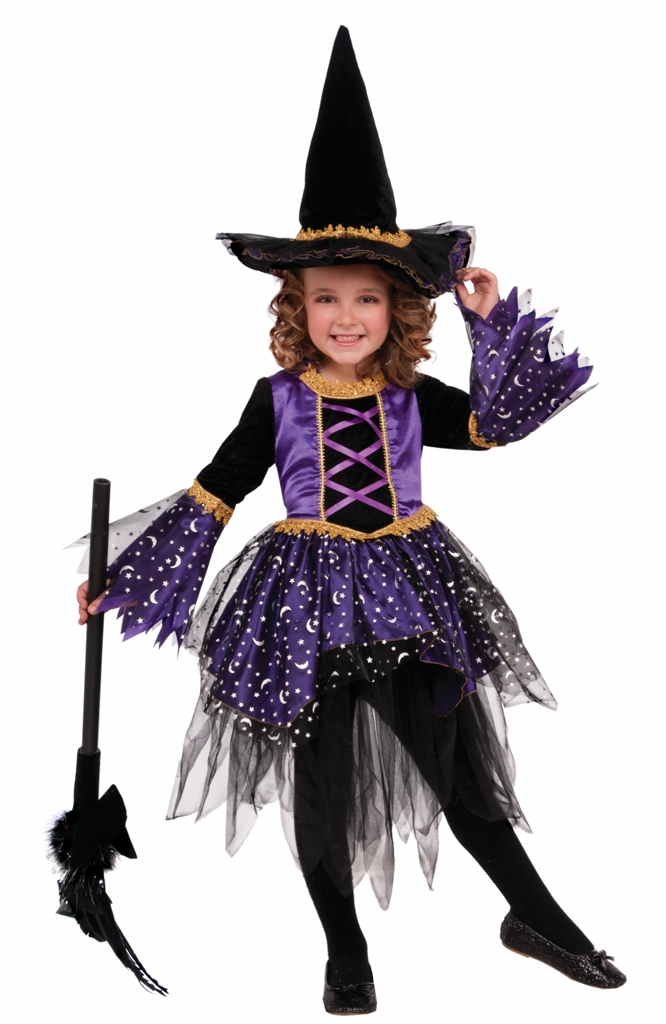 Mystic Amethyst Witch Girls Child Halloween Costume Witches & Wizards ...
