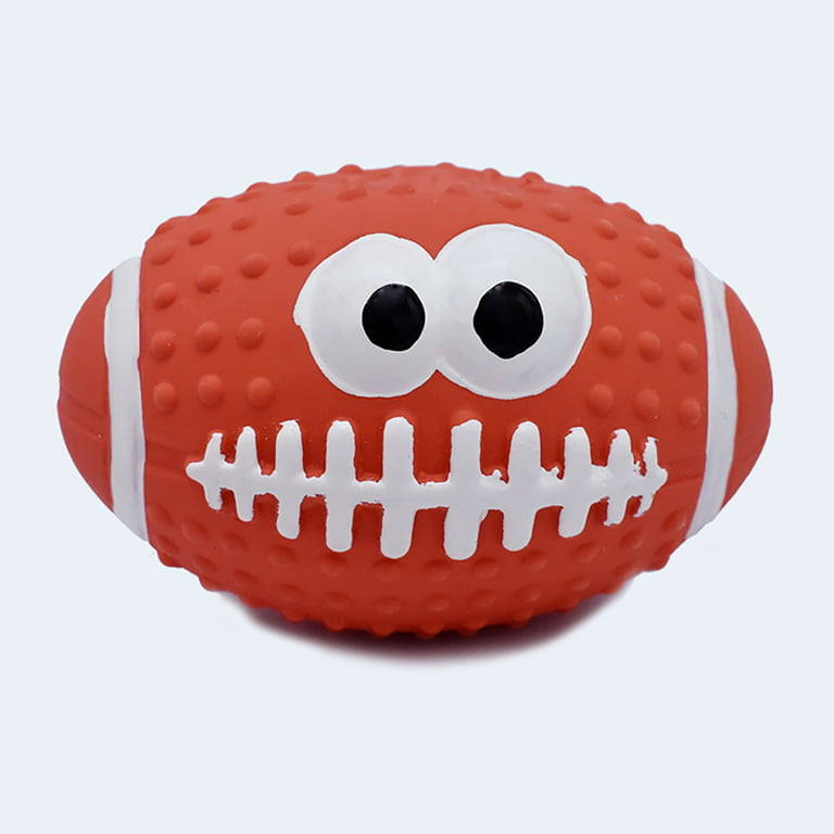 Interactive Pet Ball Toys For Dogs And Cats Rugby Football - Temu