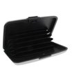 thumbnail image 3 of Portefeuille avec 6 Emplacements pour Cartes, protection RFID, Argent, 3 of 3