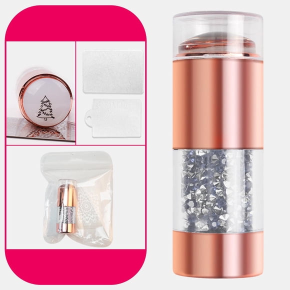 de de estampador de uñas , herramienta de estampado sin extravío Sello de plantilla profesion Cabeza de estampador Macarena Cabeza de estampador de uñas