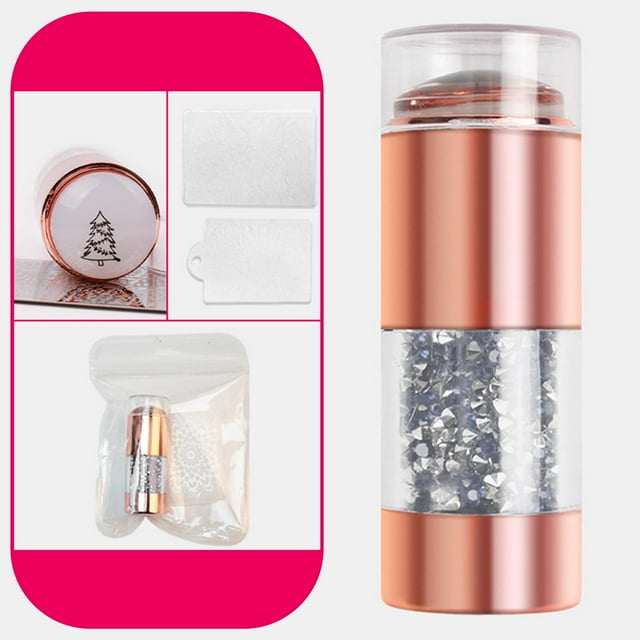 Scraper Set Herramienta de estampado Cabeza suave para Colcomx Cabeza de estampador de uñas