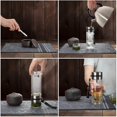 thumbnail image 4 of Botella de infusor de t&eacute; 400ML,termo de vidrio de doble pared,Botella de Agua,con filtro de acero inoxidable,A Prueba De Fugas,kit de te,para Exteriores, Oficinas, Hogar,14 Onzas, 4 of 9