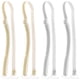 thumbnail image 1 of 2 pares de tirantes de sujetador decorativos de extensión, tirantes desmontables para mujer, 1 of 7