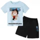 thumbnail image 3 of 2024 Nueva camiseta de Naruto, pantalones cortos, conjunto de dos piezas, conjuntos de ropa para niños, niños, niñas, camisetas, camiseta de Sonic, pantalones, traje, 3 of 5