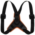 thumbnail image 3 of Motorcycle Helmet Mount Bracket, Shockproof Prevent Slip Buckle Reinforced Polyester Ribbon Helmet Front Chin Bracket Holder  For Hero 9 8 7 6 5 Blue,Orange,Black, 3 of 8