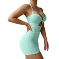 thumbnail image 5 of TaTaai Women's Sheer Mesh Sundress, Adjustable Strap Short Dress, Elegant Loungewear for Beach Cover-Up, Vacation and Summer Evening Wear, Versatile Style Gift, 5 of 5