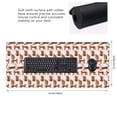 thumbnail image 3 of Disketp Leopard Print Gaming Mouse Mat Long Extended Mouse Pad Desk Mat Non-Slip Rubber Mice Pads Stitched Edges(315.5 x 16 x 0.12 Inches), 3 of 8