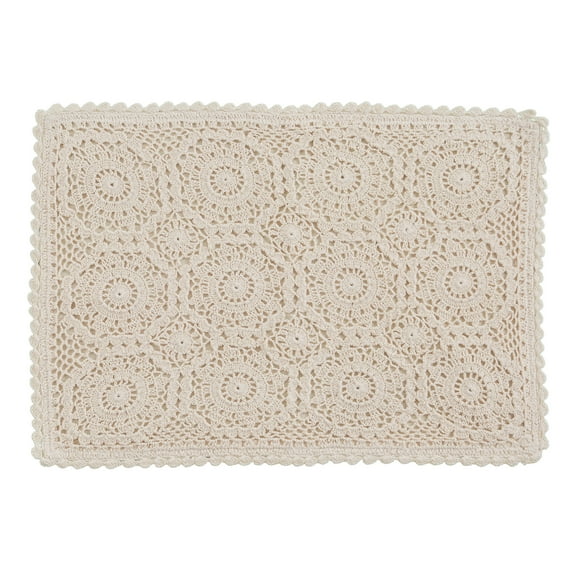 Park Designs Cream Lace Placemat Set of 4