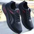 thumbnail image 3 of Zapatillas de cuero de primavera y otoño, zapatos casuales para hombres, zapatos para correr para estudiantes, zapatos de moda para hombres, 3 of 6
