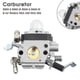 thumbnail image 2 of Carburador para Wacker BS50-2, BS50-2i, BS60-2, BS60-2i para Walbro HDA s202412244800, 2 of 5