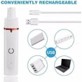thumbnail image 2 of Dog Nail Grinder Haircutting System, Upgraded Electric Rechargeable Quiet Cat Paws Trimmer,Grooming Tool Kit for Small Pets, Pet Hair Trimmer Painless Grooming Kit for Small Medium Large Dogs & Cats, 2 of 8