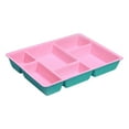 thumbnail image 1 of Organizador de cajones de fieltro, bandeja, organizadores de escritorio, caja de almacenamiento multiusos, contenedores de almacenamiento Rosa Verde, 1 of 9