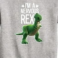 thumbnail image 3 of Toy Story - I'm Nervous Rex - Toddler And Youth Crewneck Fleece Sweatshirt, 3 of 5