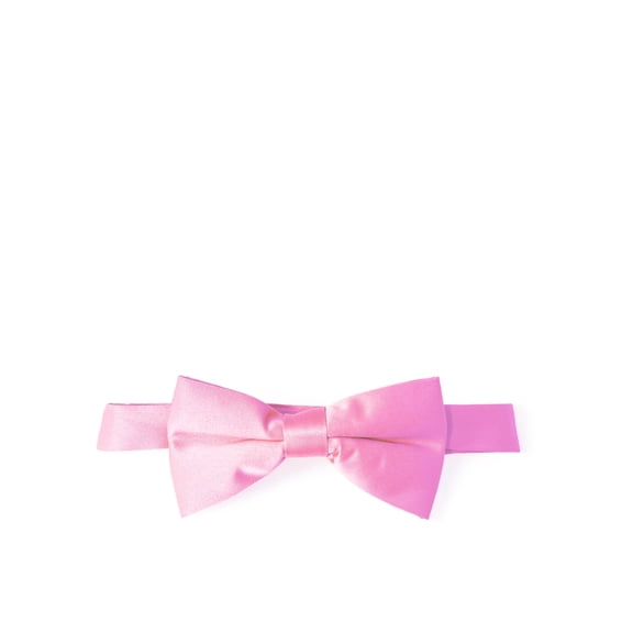 Classic Solid Light Pink Bow Tie