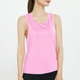 thumbnail image 3 of yillto Womens Athletic Tank Racerback Sleeveless Lightweight Loose Summer Running Yoga Tee Shirts, 3 of 4