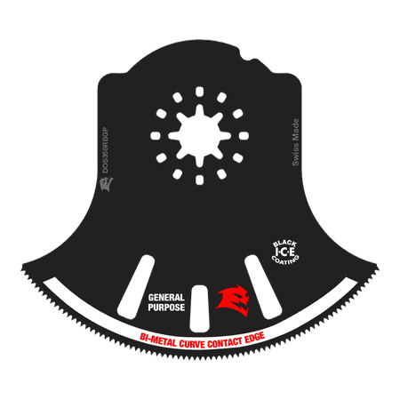 UPC: 0008925155416 | Freud DOS350RBGP Starlock Bi-Metal Oscillating Tool Blades  For General Purpose Cuts  3-1/2-In. – Quantity 1