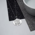 thumbnail image 4 of Picturesongold.Com Saint Anne Religious Medal - 3/4 inch Size of a Nickel - Sterling Silver, 4 of 7