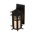 thumbnail image 5 of Meyda Tiffany 158959 Caprice 16" Tall Wall Sconce - Wrought Iron, 5 of 6