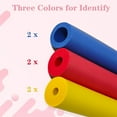 thumbnail image 5 of Foam Grip Tubing,Multicolor Padding Tube Grip Aid Utensils Handle,Yahome Ergonomic Slip-Resistant Foam Tubing for Handle Grip,3 Sizes, 5 of 9