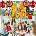 thumbnail image 3 of Bing Bunny Balloons Party Supplies 13th Big Number Decorations Decor Kit Birthday, 3 of 5
