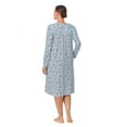 thumbnail image 4 of Aria Women’s 100% Cotton Long Sleeve Ballet Nightgown, Sizes XS-5X, 4 of 6