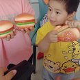 thumbnail image 6 of HYCSC Hamburger Stress Toys - Hamburger Squeeze Toys, Stress Stretch Hamburger Toys, Stress Relief Funny Novelty Toy, Simulation Hamburger Fidget Toy for Boy, Girl, Adult (12PCS), 6 of 9
