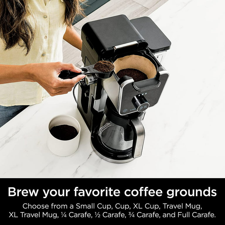 Restored Ninja DualBrew Pro Specialty Coffee Maker with Bonus Deco Chef Air  Fryer (Refurbished)