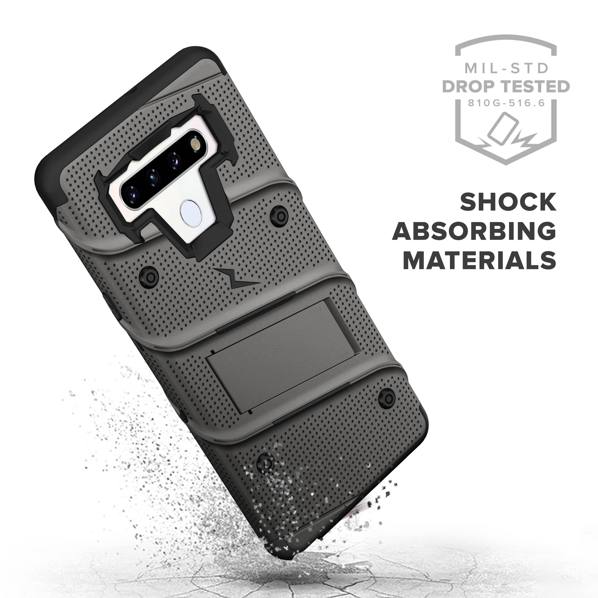ZIZO BOLT Series for LG Stylo 6 Case with Screen Protector