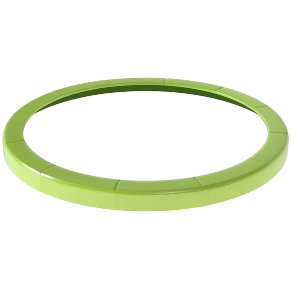 Soozier 14FT Round Trampoline Spring Cover Replacement Pad, All-Weather PE & EPE Foam Safety Padding for Garden Trampolines, Green, Ø167.75" x 11.75"W, Outdoor Backyard Use