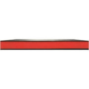 HTYSUPPLY 02513 30-MM Thick 2-ft-by 4-ft Kaizen Foam Sheet - Black and Red
