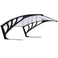 thumbnail image 3 of Outdoor Shade Cover Designed for Robotic Lawn Mowers, Portable Garage Roof for Robot Mowers, Weather Resistant Polycarbonate Canopy,, 3 of 11