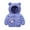 Blue, variant on Esaierr 9M-4Y Toddler Boys Girls Winter Down Coats Puffer Down Jacket for Newborn Down Coat Cotton Cartoon Zipper Hooded Outwear Lightweight Warm Coat