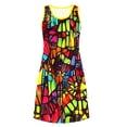 thumbnail image 6 of ATENAR Womens Nightgown,Nightgowns for Women,Pockets,Breathable,Printed,Multicolor,S, 6 of 9