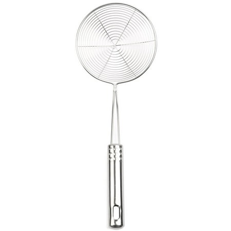 

Kitchen Utensil Stainless Steel Mesh Strainer Ladle Spider Skimmer Fry Spoon Noodle Basket 4.7-inch