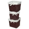 Set Of 3 Sm Bkt Chry
