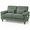 Green, variant on 71” Corduroy Sofa for Living Room, AAQZ Small Comfy Couch for Small Space, One Box, Loveseat,Green