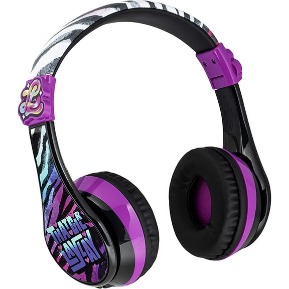ekids That Girl Lay Lay Bluetooth Headphones, Wireless Headphones with Microphone, Kids Headphones for School, Home, or Travel