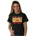 thumbnail image 3 of Betty Boop Brains Beauty Funny Cute Women's Graphic T Shirt Tees Brisco Brands S, 3 of 5