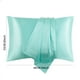thumbnail image 5 of Funda de almohada de seda sintética para cabello y piel. Juego de 2 fundas de almohada de seda sintética de 50 x 66 cm con cierre de sobre. Ideal para mujeres y hombres., 5 of 5