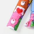thumbnail image 4 of Care Bears Baby Toddler Girls Rash Guard Swimsuit Allover Bear Long Sleeve Swimwear Sizes 0/3M-6Y, 4 of 6