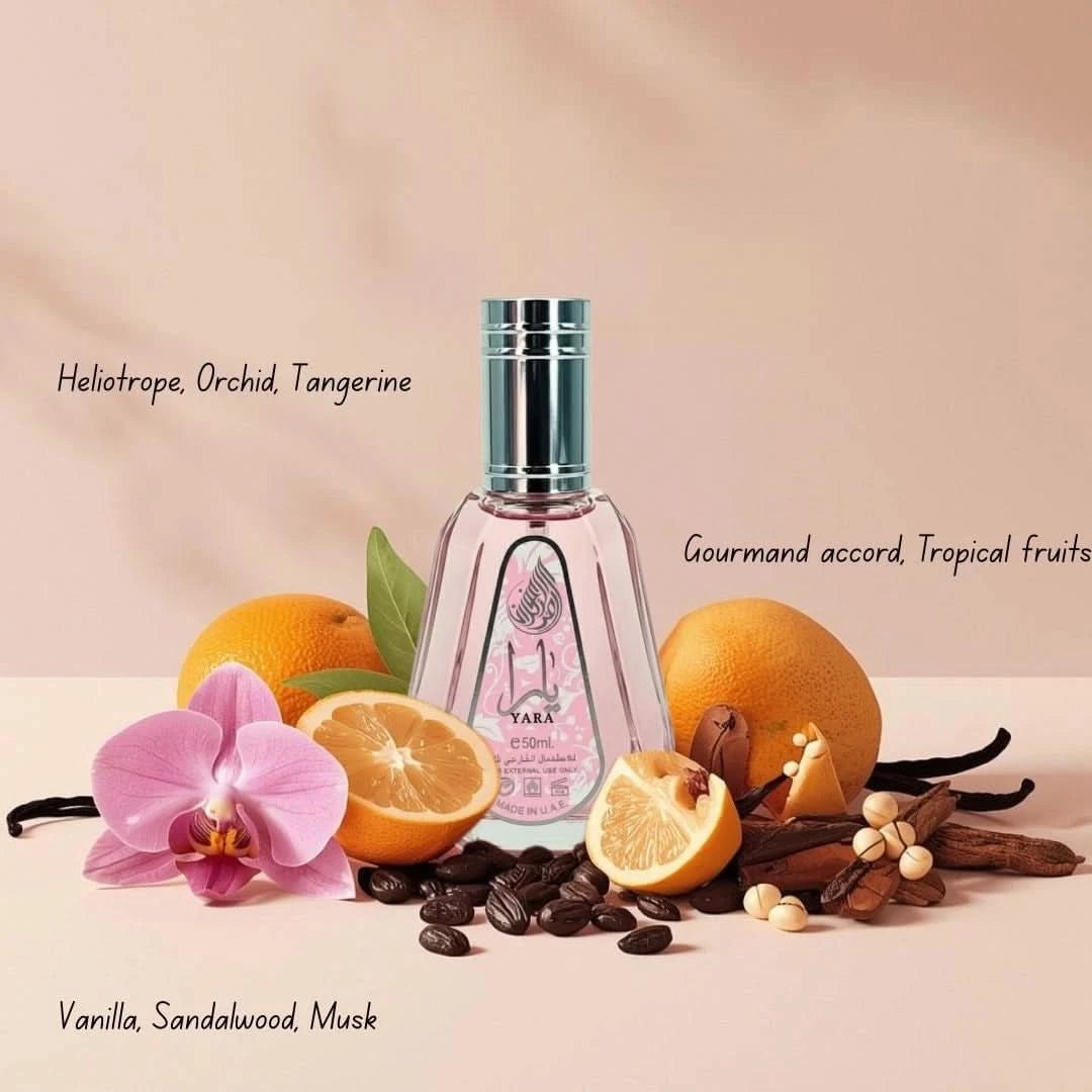 Pink Blush Shams Al Emarat Khususi 100ml (3.4 oz) & Yara 50ml (1.7 oz) by Ard Al Zaafaran Eau de Parfum Sprays (Bundle)