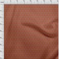 thumbnail image 3 of oneOone Georgette Viscose Fabric Small Motif Ikat Printed Craft Fabric BTY 42 Inch Wide, 3 of 4