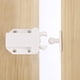 thumbnail image 2 of Pestillo de puerta de gabinete Jadeshay 10 piezas con bloqueo automático gris negro blanco, 2 of 8